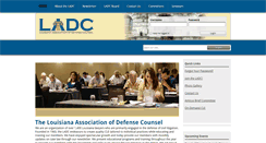 Desktop Screenshot of ladc.org