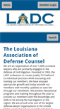 Mobile Screenshot of ladc.org